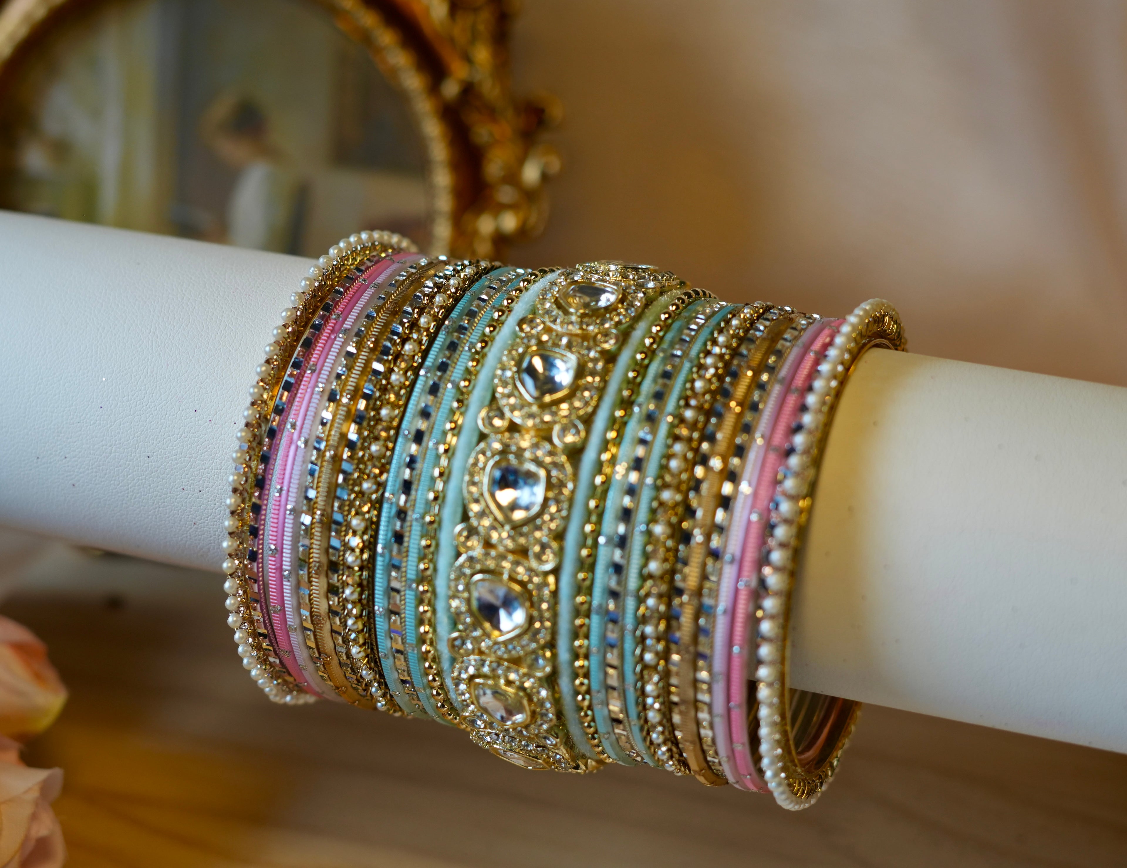 Pastel Royale Bangle Stack