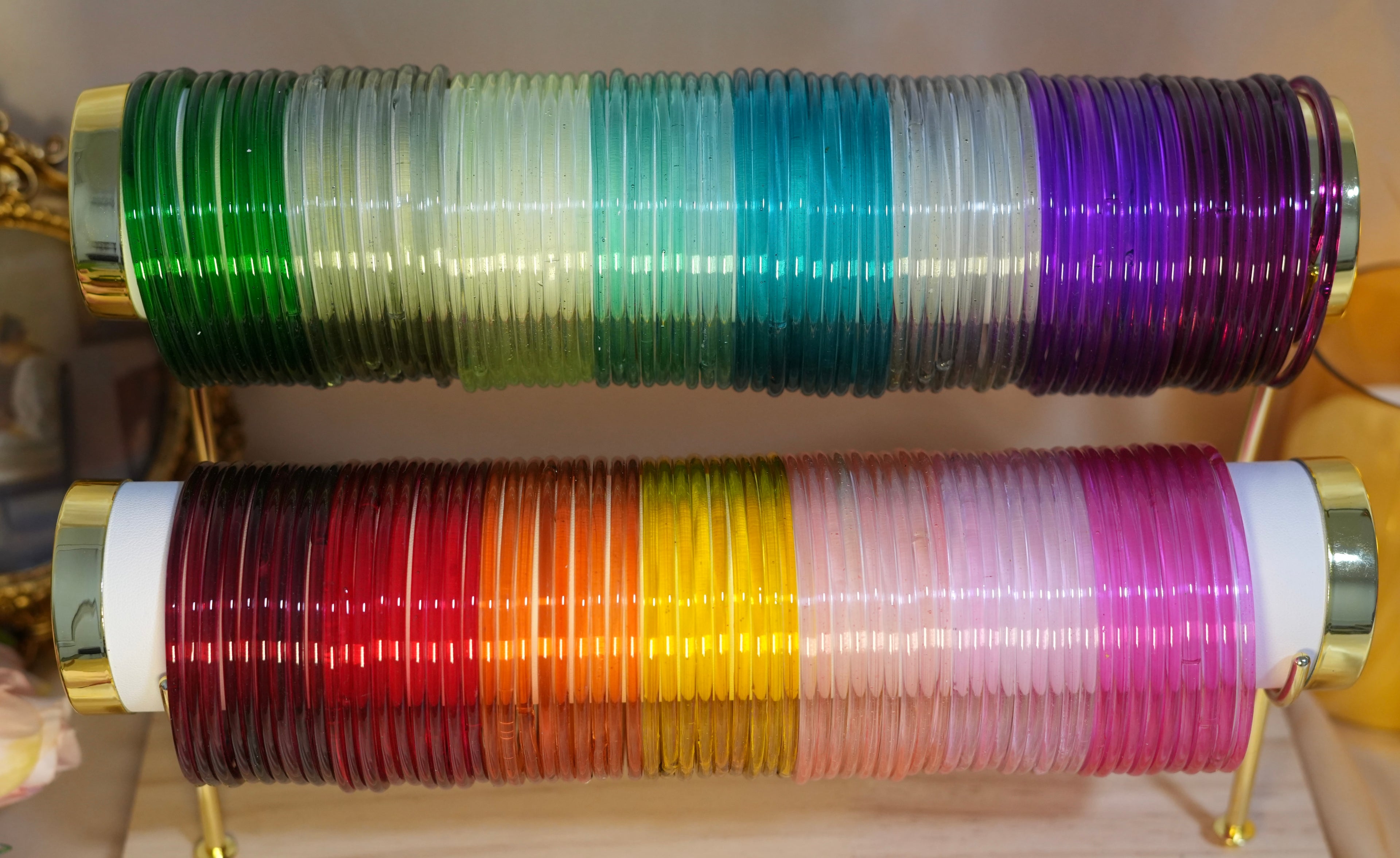 The Jelly Glass Bangles