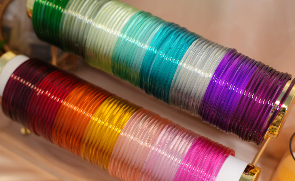 The Jelly Glass Bangles