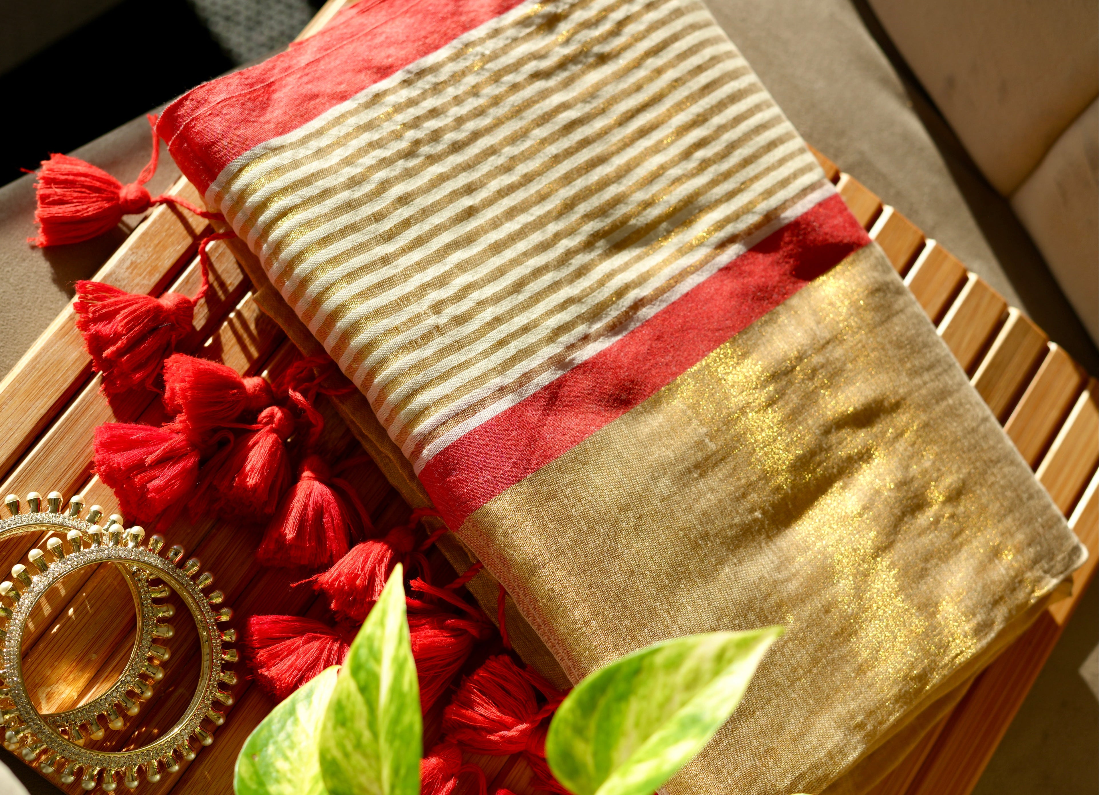 Sindoor Kasavu Mul Cotton Saree
