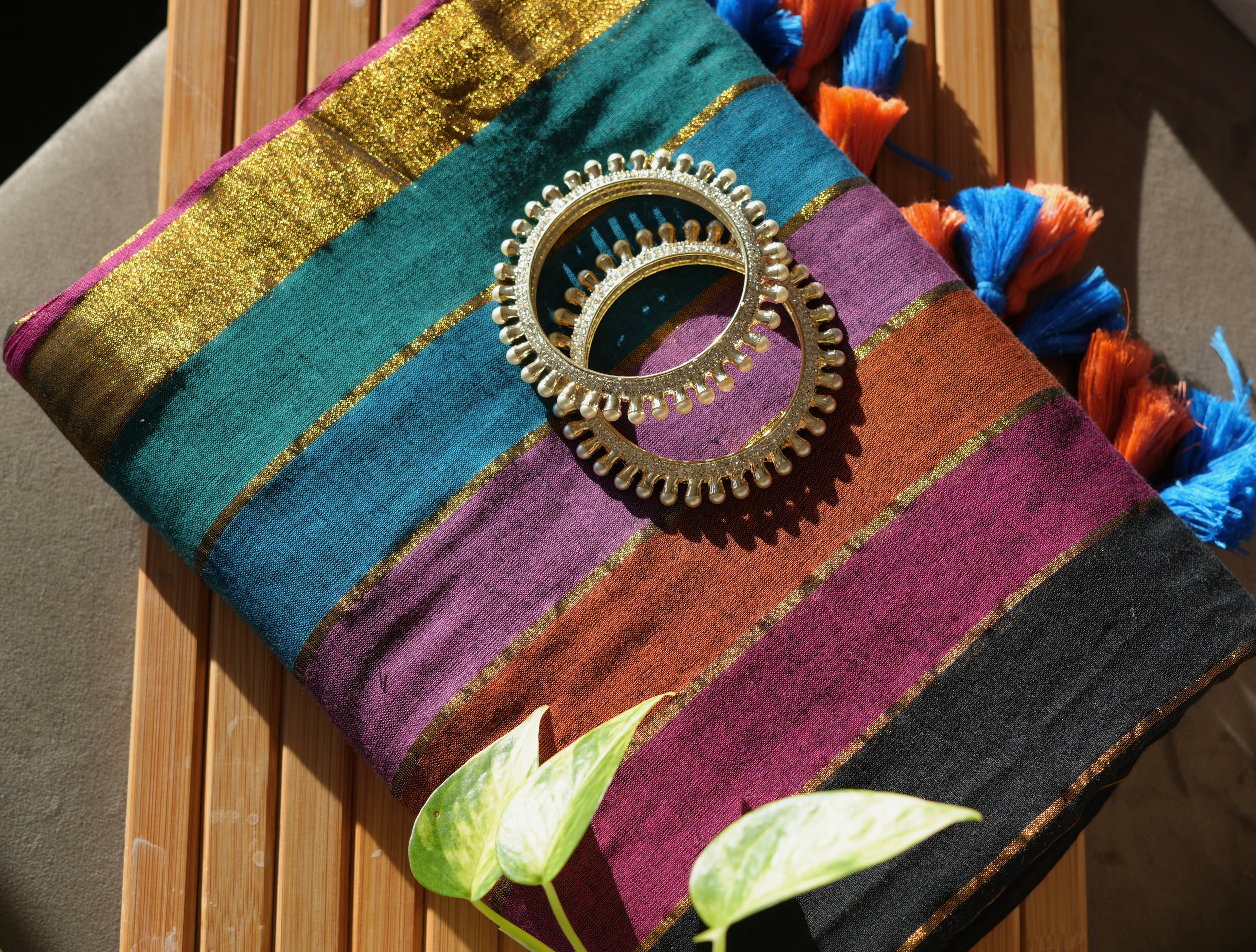 Peacock Royale Mul Cotton Saree