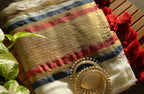 Zafran Onam Zari Mul Cotton Saree