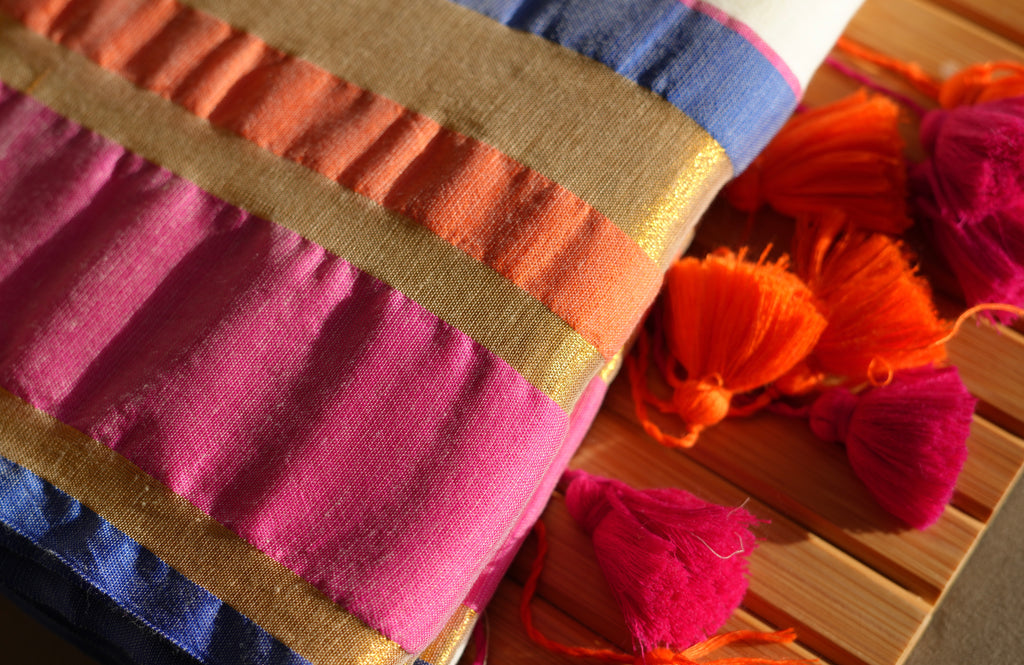 Noor-e-Bahar Mul Cotton Saree