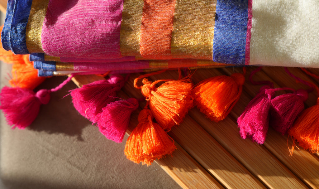 Noor-e-Bahar Mul Cotton Saree