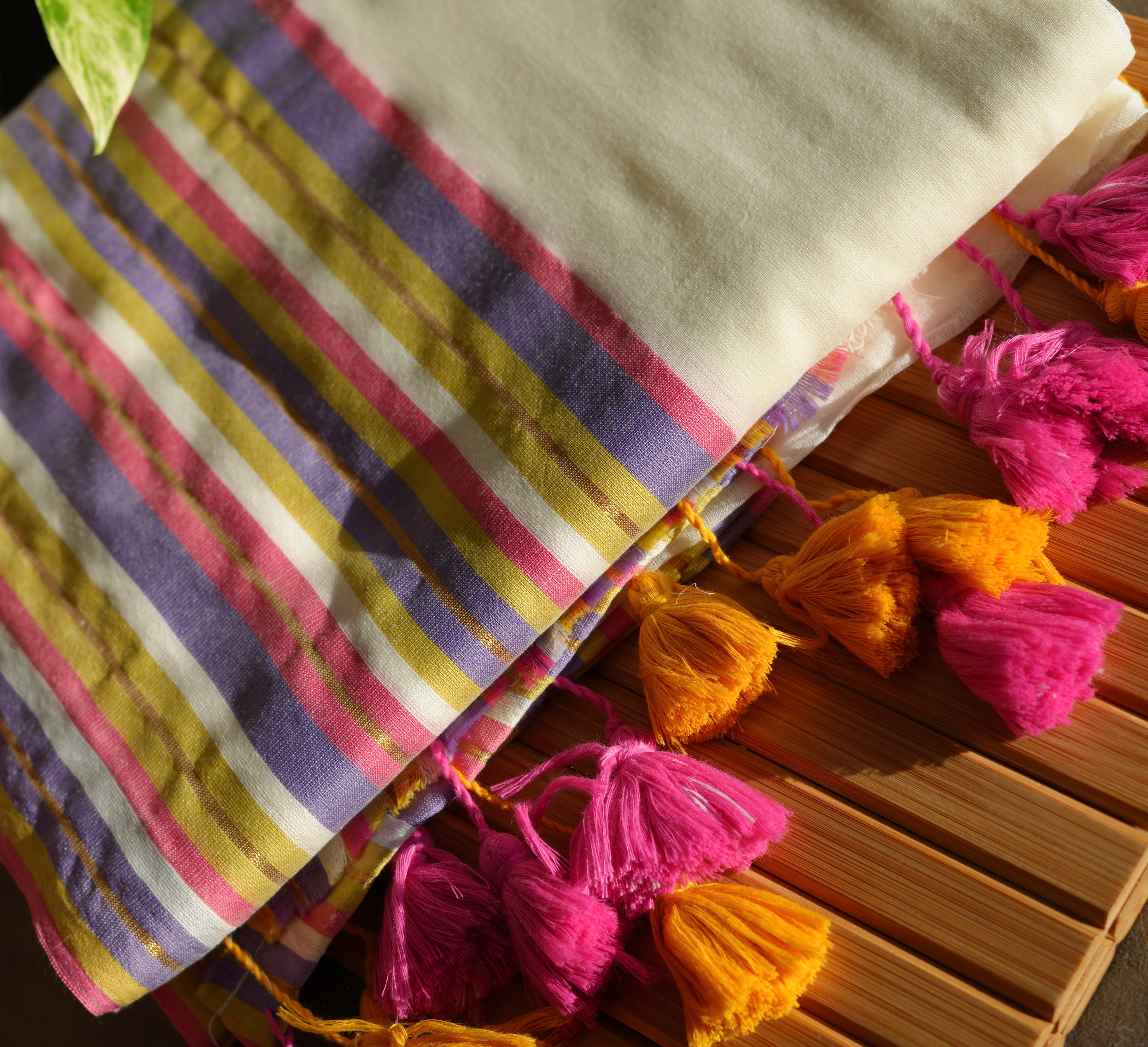 Rang Bhoomi Mul Cotton Saree
