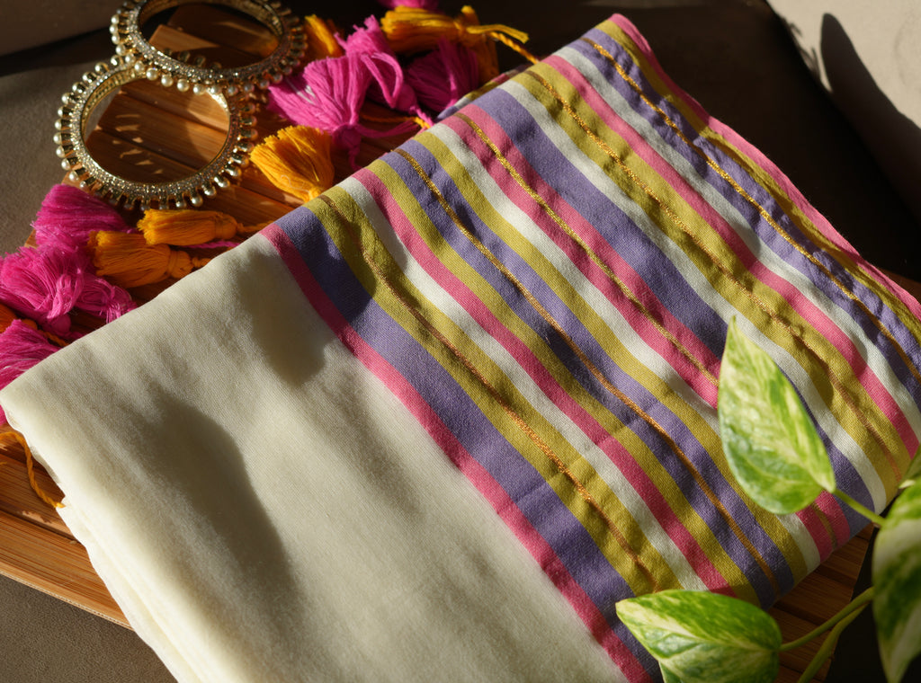 Rang Bhoomi Mul Cotton Saree