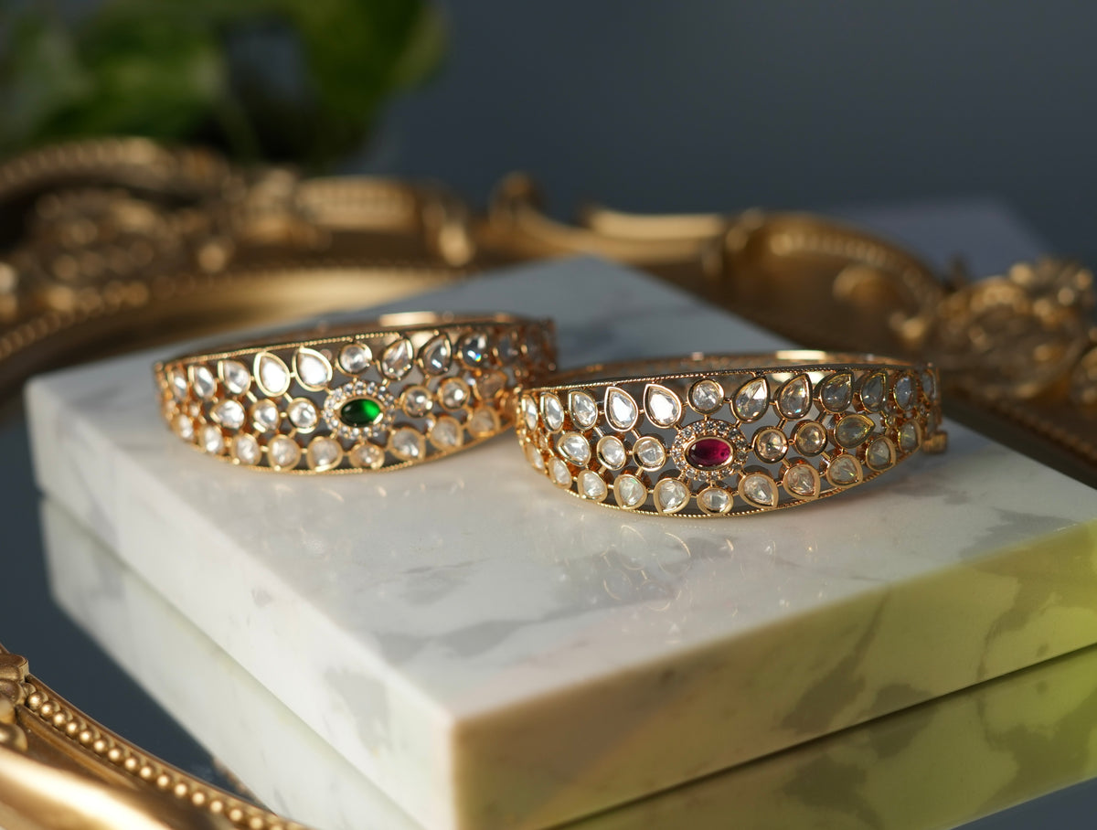 Mehfil Polki Cuffs