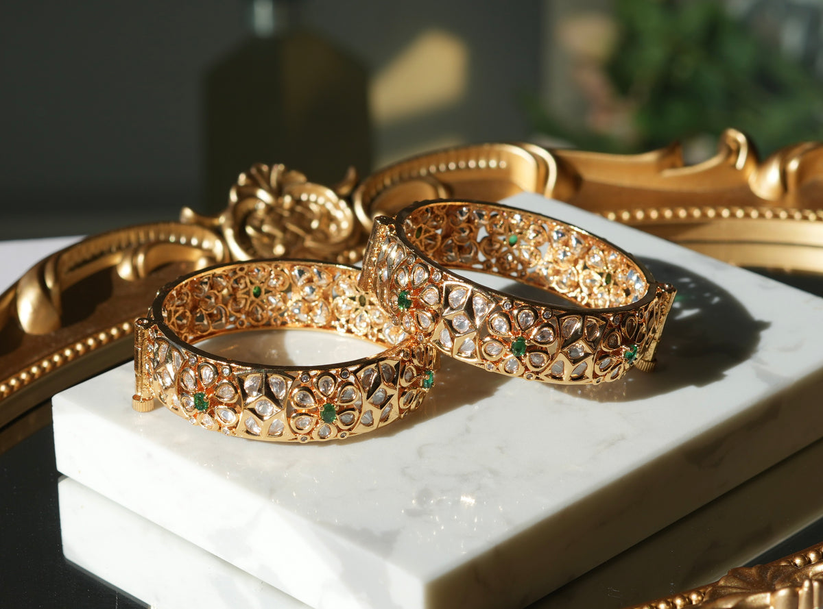 Hara Jaali Bangles