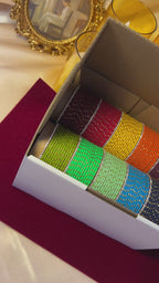 The Celebration Stack ft. Color Pop Metal Bangles